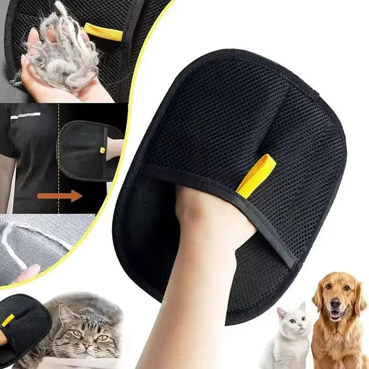 PetPro DuoGlide™ – Static Pet Hair Remover Mitt (3pcs)
