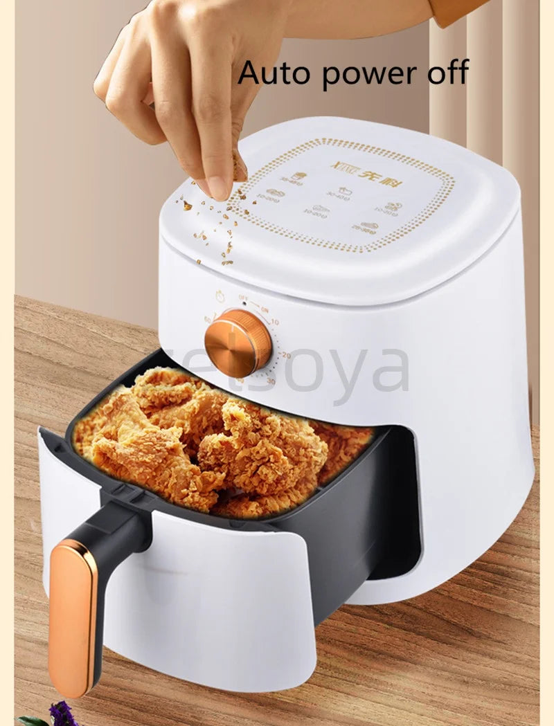 Premium Large Capacity Air Fryer – Oil-Free Smart Cooking with Visual Control