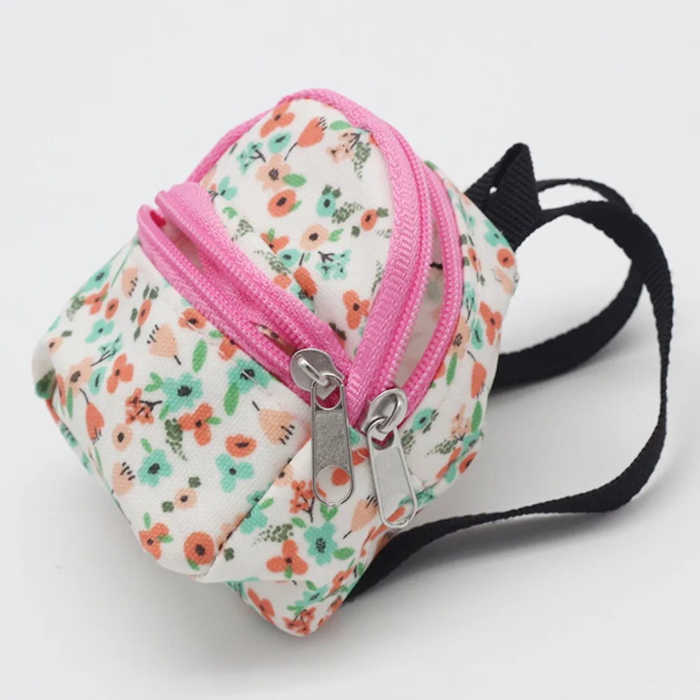 Mini Crossbody Belt Bag for 15–17cm Labubu Dolls – Doll Accessory Only