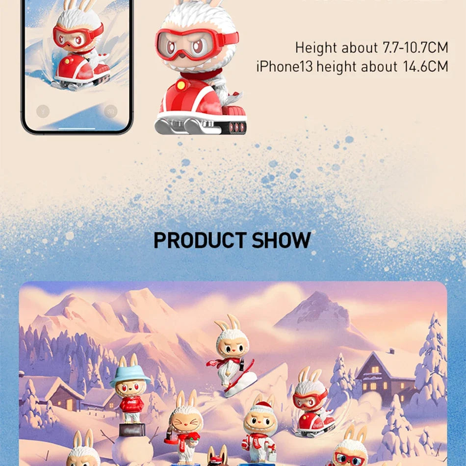 Labubu 2025 Coca-Cola Series Blind Box Figure – No Box F | Vinyl 10cm Toy