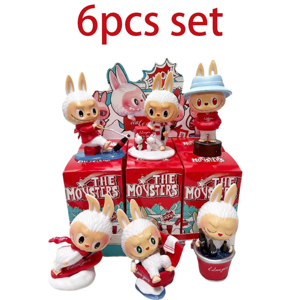 Labubu 2025 Coca-Cola Series Blind Box Figure – No Box F | Vinyl 10cm Toy