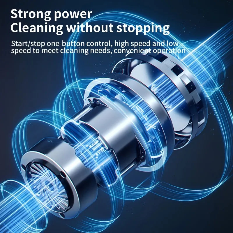 Electric Spin Scrubber – 3-Speed Handheld Cleaning Brush with 5 Heads & LED Display