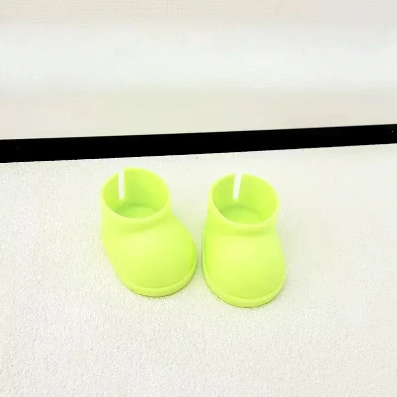 Labubu Raincoat & Boots Set – Fits 15–17cm Dolls