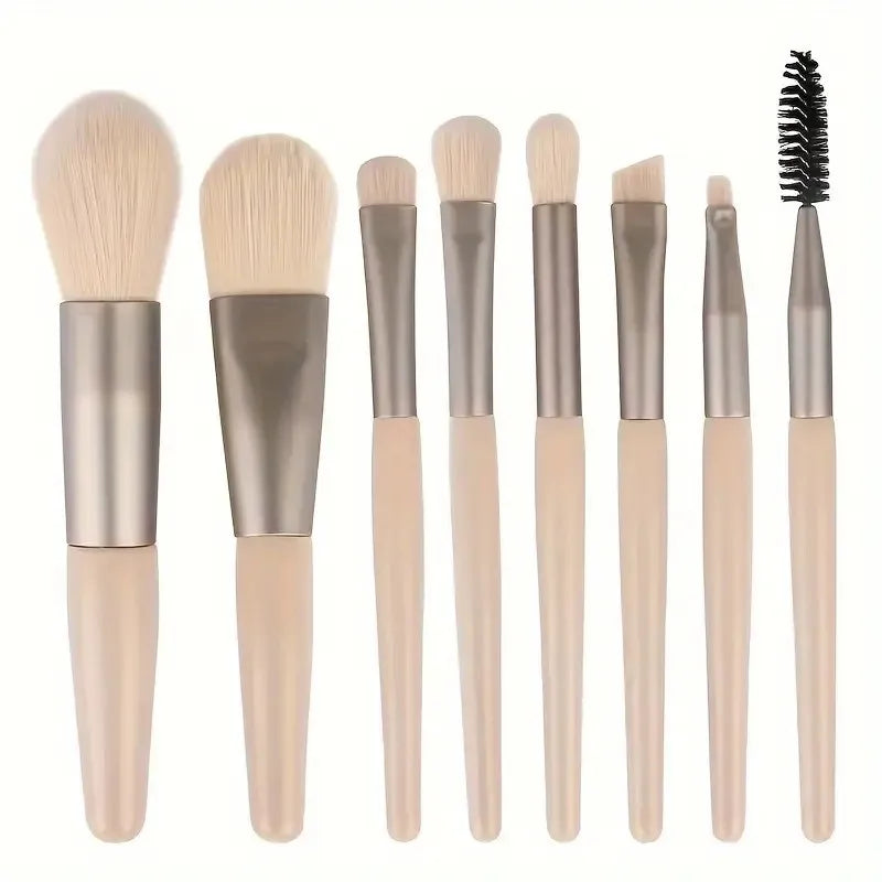 13PCS Soft Makeup Brush Set – Foundation, Eyeshadow & Blending Brushes