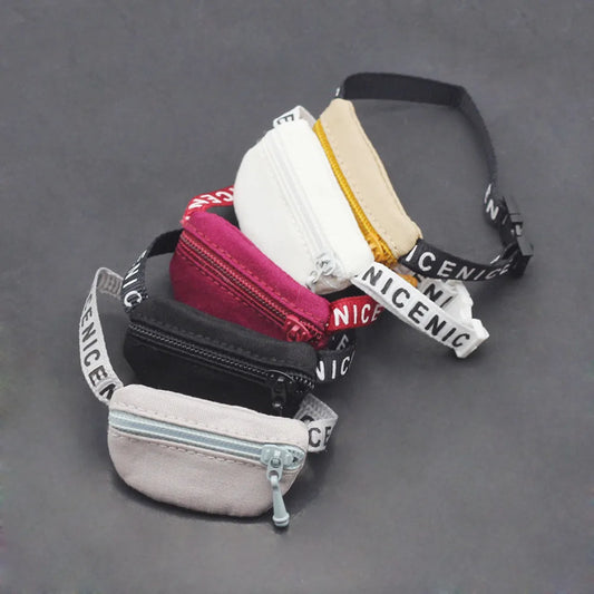 Mini Crossbody Belt Bag for 15–17cm Labubu Dolls – Doll Accessory Only