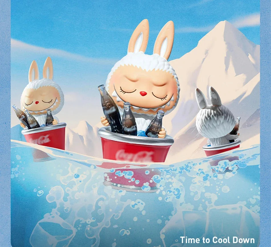 Labubu 2025 Coca-Cola Series Blind Box Figure – No Box F | Vinyl 10cm Toy