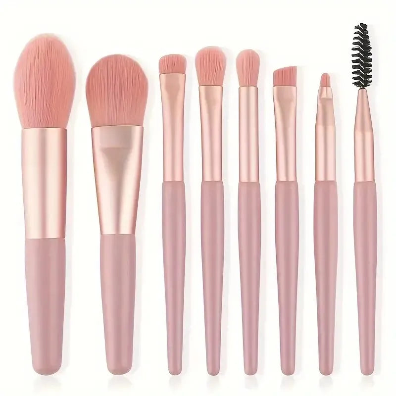 13PCS Soft Makeup Brush Set – Foundation, Eyeshadow & Blending Brushes