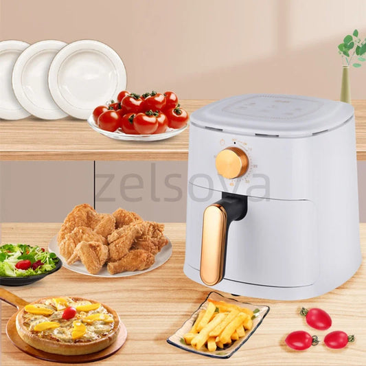 Premium Large Capacity Air Fryer – Oil-Free Smart Cooking with Visual Control