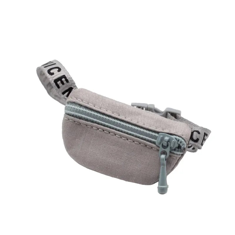 Mini Crossbody Belt Bag for 15–17cm Labubu Dolls – Doll Accessory Only