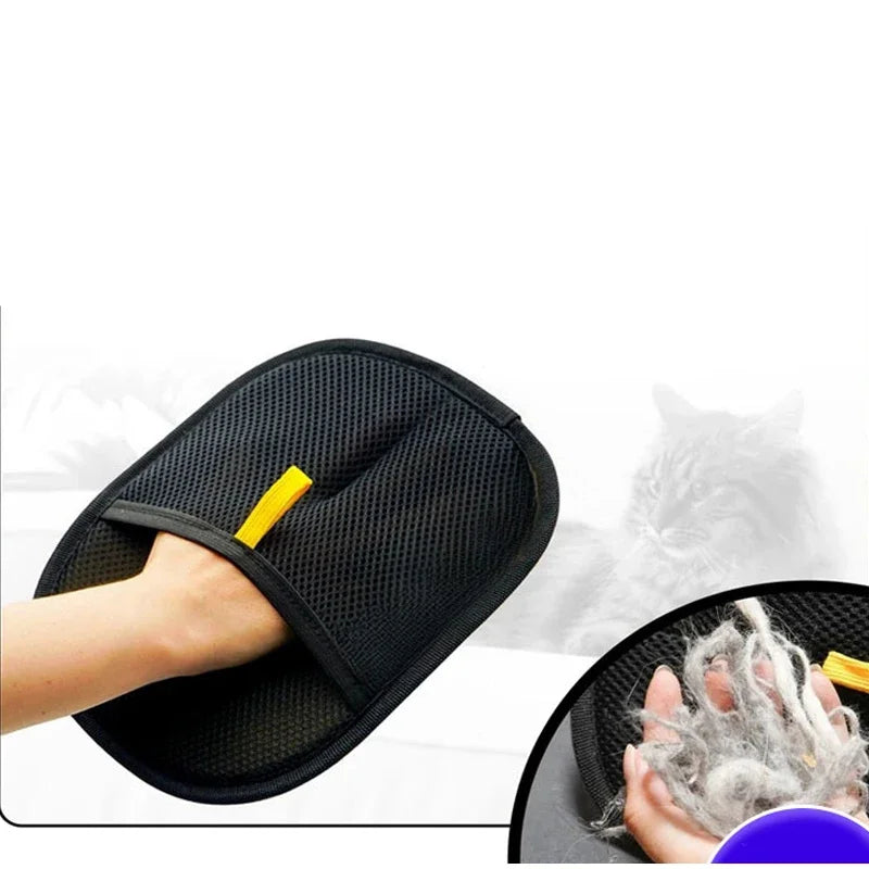 PetPro DuoGlide™ – Static Pet Hair Remover Mitt (3pcs)