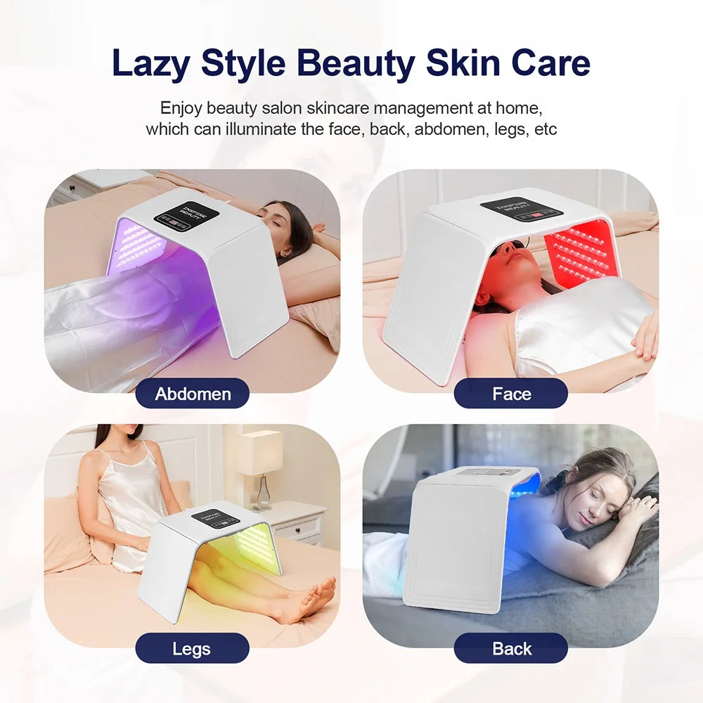 7-Color LED Face & Body Light Therapy Lamp – Skin Rejuvenation & Anti-Wrinkle SPA Device