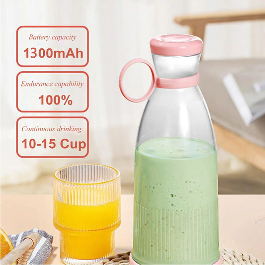 Portable USB Rechargeable Juice Blender Bottle – Smoothies On the Go