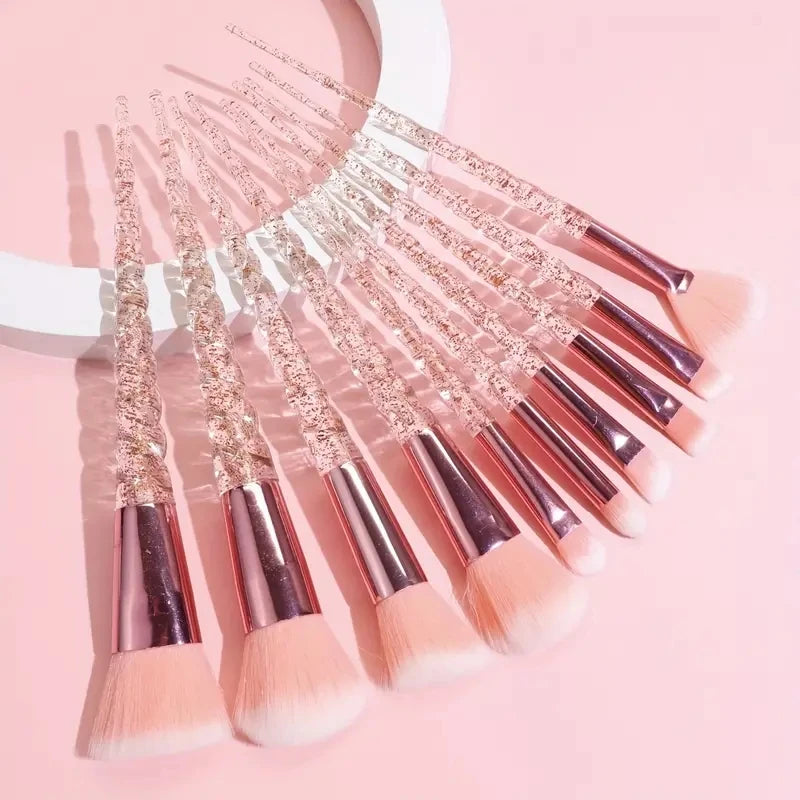 13PCS Soft Makeup Brush Set – Foundation, Eyeshadow & Blending Brushes