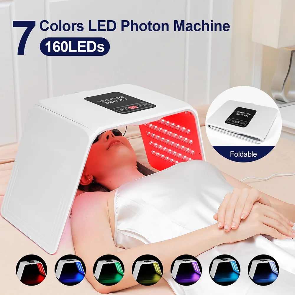 7-Color LED Face & Body Light Therapy Lamp – Skin Rejuvenation & Anti-Wrinkle SPA Device