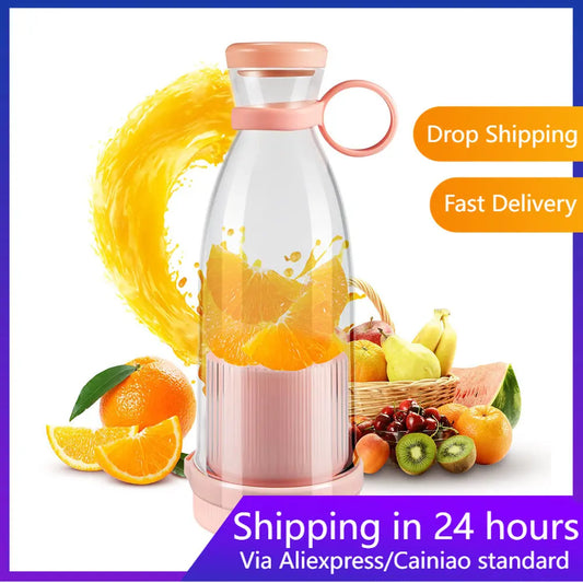 Portable USB Rechargeable Juice Blender Bottle – Smoothies On the Go