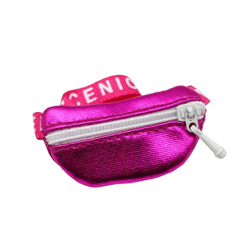 Mini Crossbody Belt Bag for 15–17cm Labubu Dolls – Doll Accessory Only
