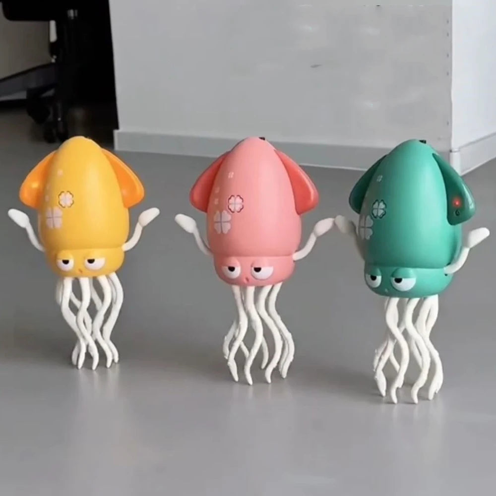 Electric Dancing Octopus – Anti-Stress Toy with Lights & Music for Kids & Pets