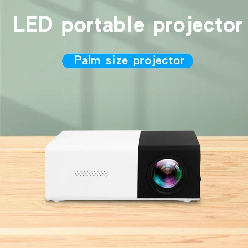YG300 PRO Mini HD Outdoor Projector – Portable Home Theater for Kids & Mobile Use