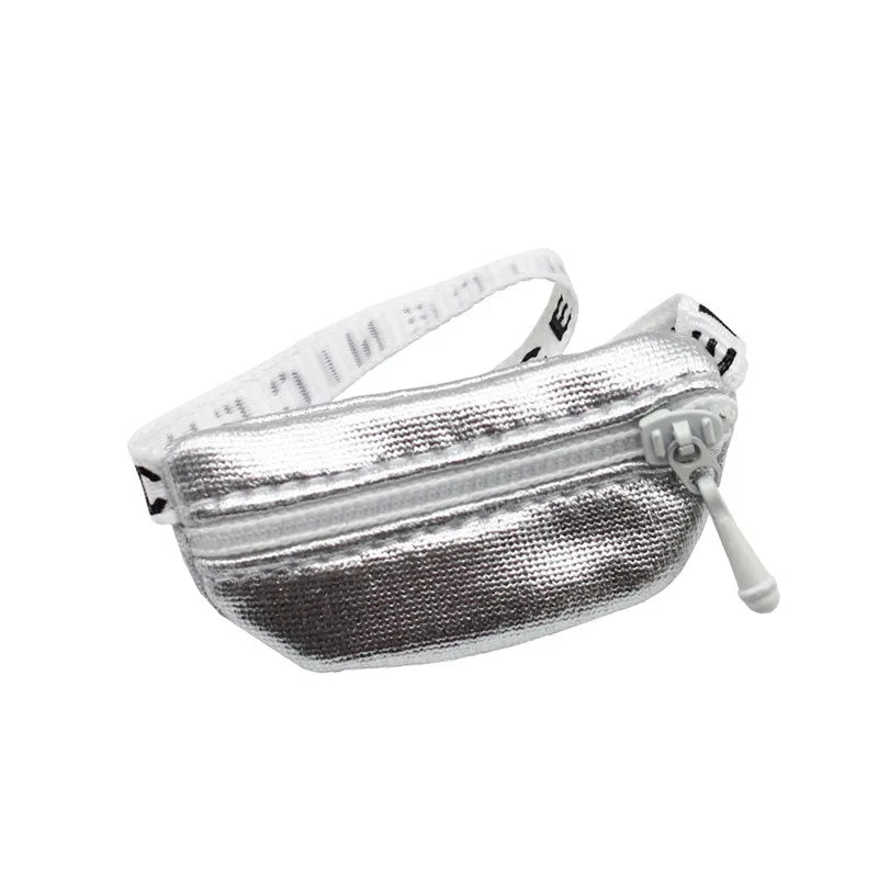 Mini Crossbody Belt Bag for 15–17cm Labubu Dolls – Doll Accessory Only