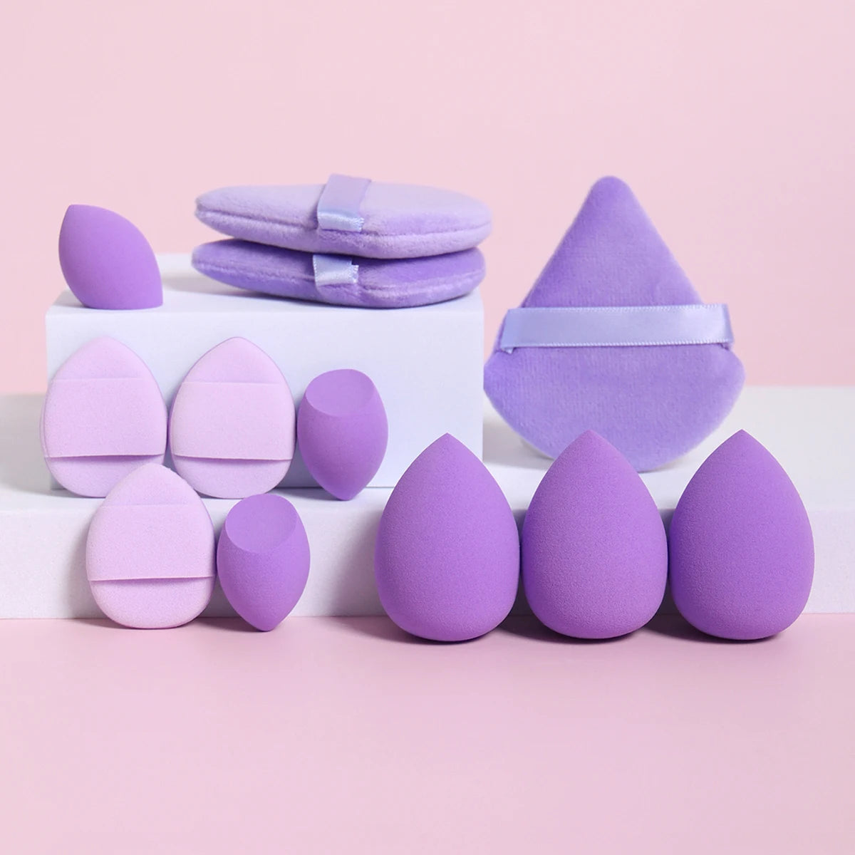 12PCS Makeup Sponges – Reusable Beauty Blenders for Foundation & More