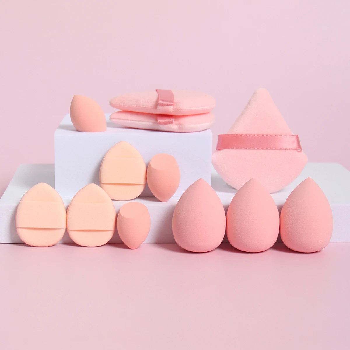 12PCS Makeup Sponges – Reusable Beauty Blenders for Foundation & More