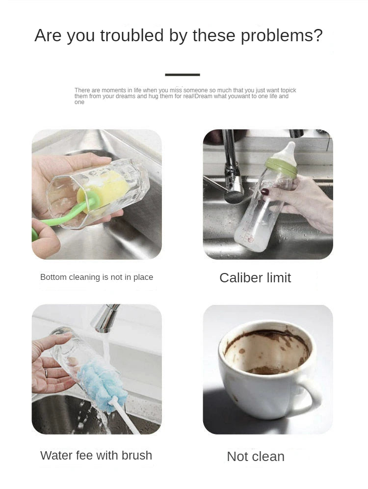 Automatic Cup Rinser – High Pressure Glass Washer for Kitchen Sink