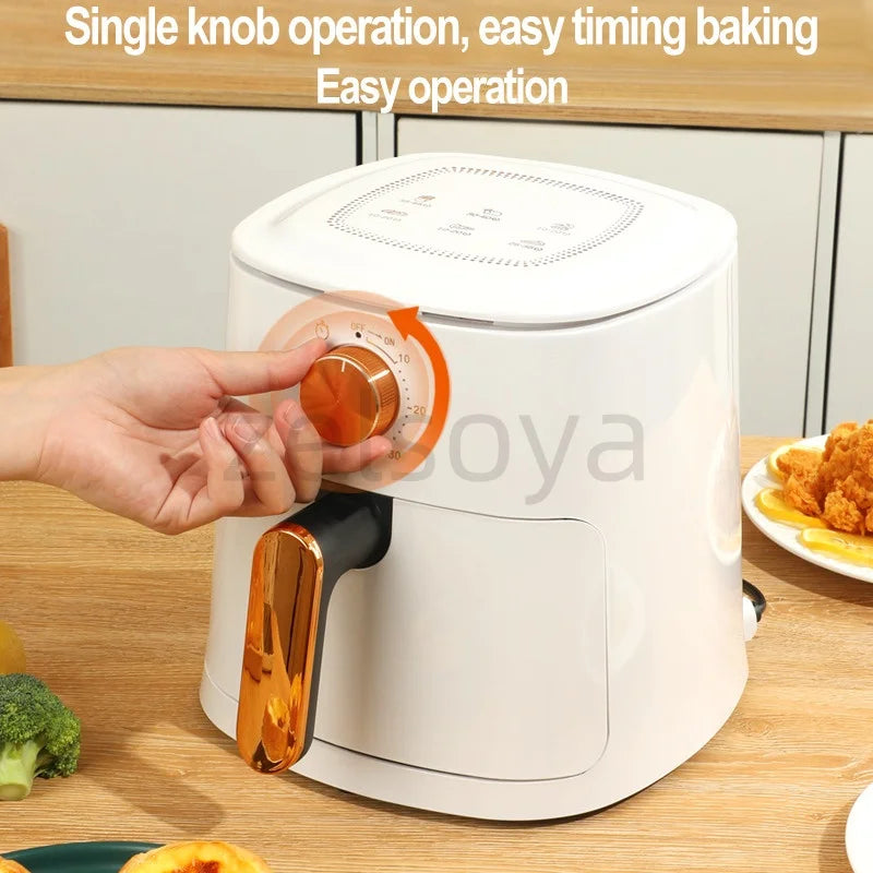 Premium Large Capacity Air Fryer – Oil-Free Smart Cooking with Visual Control
