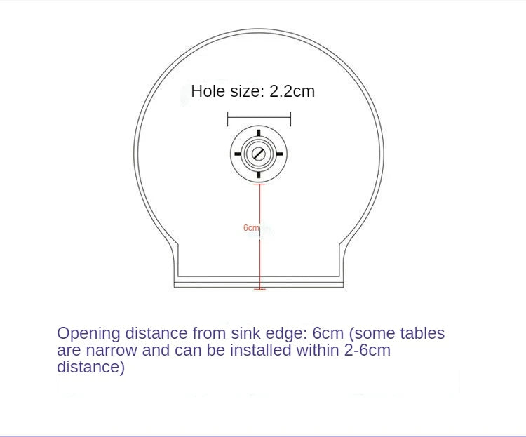 Automatic Cup Rinser – High Pressure Glass Washer for Kitchen Sink