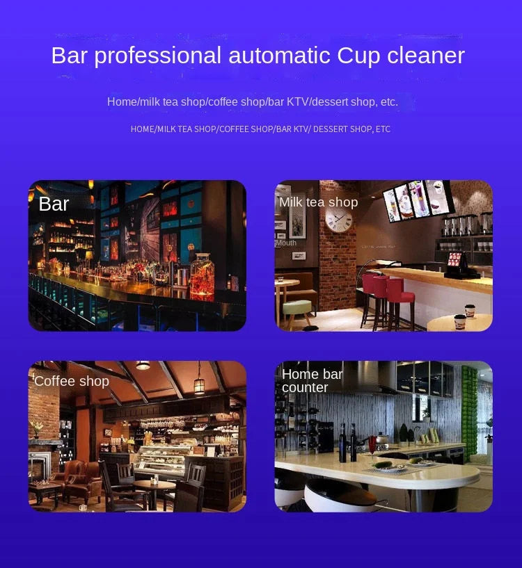 Automatic Cup Rinser – High Pressure Glass Washer for Kitchen Sink