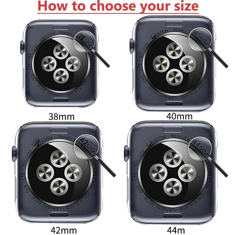 3D Full Cover Screen Protector for Apple Watch – Ultra, Series 9/8/7/6/SE/5/4/3 – 49mm/45mm/44mm/41mm/40mm – Soft Hydrogel Film
