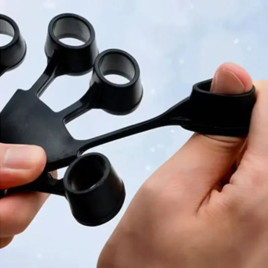 5-Finger Silicone Resistance Trainer – Hand & Wrist Strengthener for Recovery & Fitness