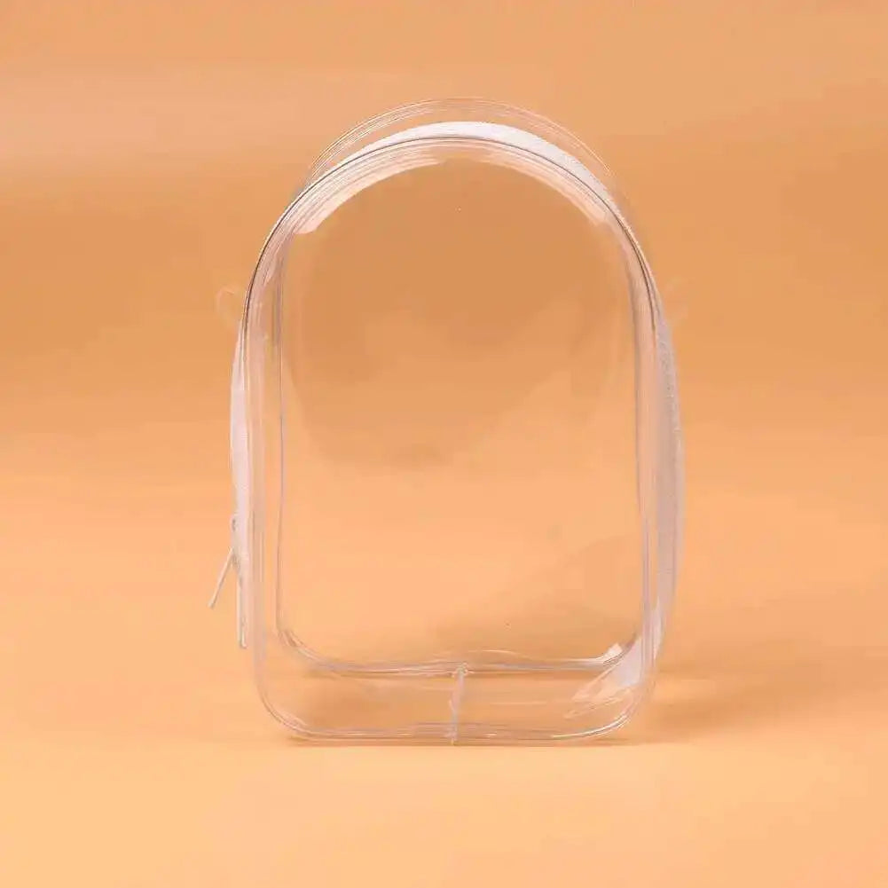Labubu Transparent Shoulder Bag – 15cm Doll Display Crossbody (No Doll)