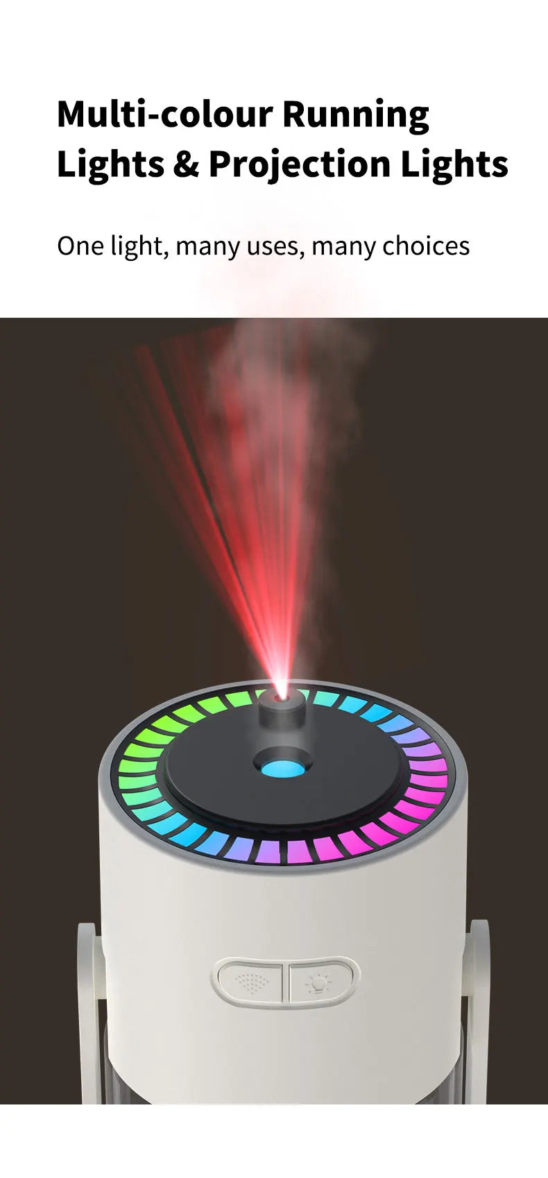 USB Starry Sky Humidifier – Heavy Fog Aromatherapy Diffuser for Car, Home & Desk